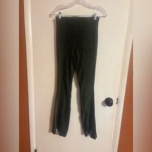 Free People velvet flare pull on pants